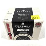 Box of .22 LR. Federal Auto Match cartridges,