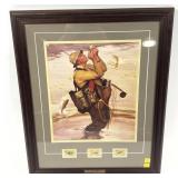 "Fly Fishing Virtuoso" by Mead Schaeffer matted