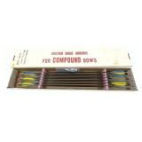 Box of AFC 2400 uncut full length arrows,