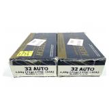 x2- Boxes of .32 Auto 71-grain FMC Megtech
