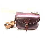 British Sporting leather range bag