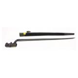 European Rifle Spike Bayonet with scabbard