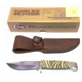 Case 678- 3 1/2 SS Hunting knife with leather