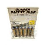 Package of .38 Spl. Glaser safety slug