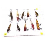 Lot, collection of 10 assorted vintage Creek