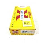 Box of .300 Savage 180-grain expanding SuperX