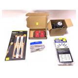 Lot, assorted tools includes driver bits, Klein
