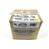 Box of 9mm 124-grain holow base flat point thick