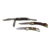 Lot: Frontier, Camillus and Imperial folding