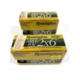 x2- Boxes of 12 Ga. 2.75" SP 2x6 Remington