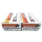 x2- Boxes of .38 S & W 145-grain lead