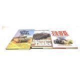 Lot: 3 Tank hard cover books
