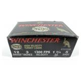 Box of 12 Ga. 3" No. 5 Winchester turkey loads,