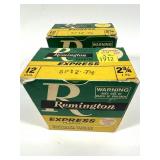 x2- Boxes of 12 Ga. 2.75" No. 7.5 Remington