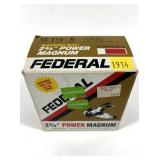 Box of 12 Ga. 2.75" No. 6 Federal shot shells,