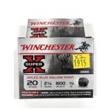 x2- Boxes of 20 Ga. 2.75" Winchester rifled HP