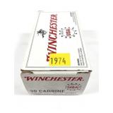 Box of .30 Carbine 110-grain FMJ Winchester