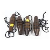 Lot, 4 wooden duck calls