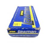 Box of .357 SIG. 125-grain TMJ Speer Lawman