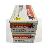x2- Boxes of .38 Spl. +P 125-grain silvertip HP
