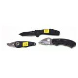 Lot: 3 assorted Folding knives