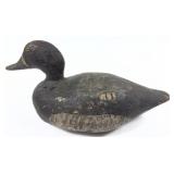 Early wooden carved duck decoy