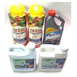 Lot, 2 Garden Sevin insect killer 3 lb. bottles,