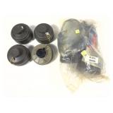 Lot: gas masks and filters