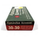 Vintage box of .30-30 WIN. 170-grain Remington