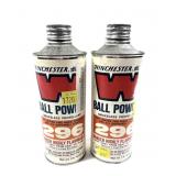 x2- Bottles of Winchester 296 ball powder - x2