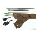 Neet suede quiver with 6 Easton Access 400