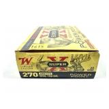 Box of .270 WIN. 150-grain Winchester