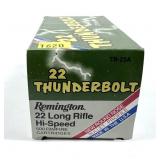 Brick of .22 LR. Remington 22 Thunderbolt