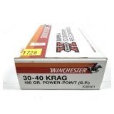 Box of .30-40 Krag 180-grain Power-Point SP