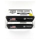 x2- Boxes of 9mm Luger 115-grain FMJ Grind Hard