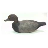 Frank Sinicropi carved duck decoy, Seneca Falls