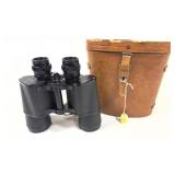 Pair of Tasco 7x50 Binoculars with leather case