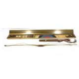 Indian Archery Goldsmore 19E long bow in wooden