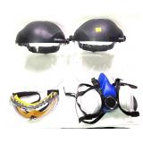 Lot, 2 Lincoln Electric omni-shields, pair of