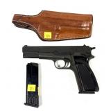 Browning Hi-Power 9mm Luger Pistol,