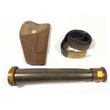 Lot: 40mm Dummy cartridge, belt with Eagle