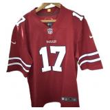 Buffalo Bills Josh Allen red embroidered jersey