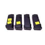 Lot: 4 Glock 9mm 10 Rd. Magazines