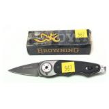 Browning Model 0056 Folding knife with box