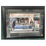 "Highway 51" framed print,