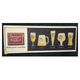 Rheingold Beer Glass light-up sign, working,