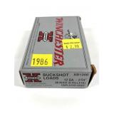 Box of 12 Ga. 2.75" Winchester OO Buck, 5 Rds.