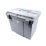 Rubbermaid plastic file box