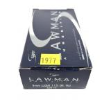 Box of 9mm Luger 115-grain TMJ Lawman