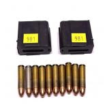 Lot: 2 M1 Magazines